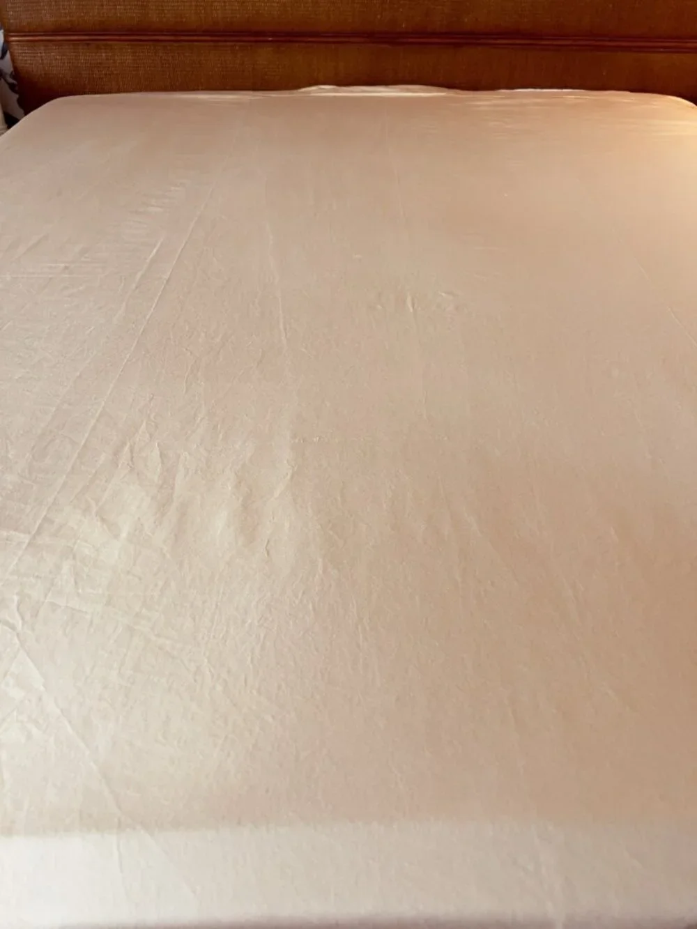 100% Combed COTTON Full FLAT Sheet Yellow Gold Preston Home Collection 86